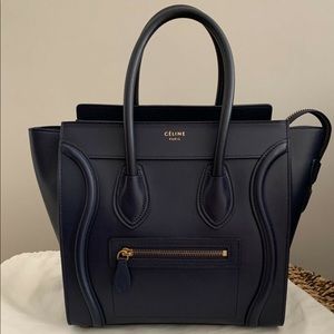 Like New Celine Micro Luggage with Receipt